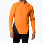 Herren-Longsleeve zum Laufen Mizuno Tech Thermal Charge tangelo