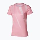 Damen Laufshirt Mizuno Core Graphic Tee gebleicht mauve