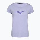 Damen Laufshirt Mizuno Core Runbird Tee isländisch blau