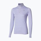 Damen Laufsweatshirt Mizuno Core Impulse Half Zip Tee isländisch blau