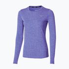 Mizuno Core Impulse Tee iris bloom Langarm-Laufshirt für Damen