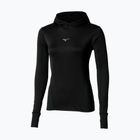 Damen-Lauf-Hoodie Mizuno Active Warm Hooded black