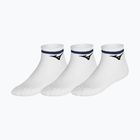 Socken Mizuno Training Mid With Line 3 pairs white/ultramarine