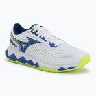 Tennisschuhe Mizuno Wave Enforce Tour 2 CC white/dazzling blue/lightning