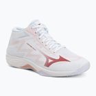Damen-Volleyballschuhe Mizuno Lightning Select Mid white/rose elegance/lava falls