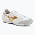 Fußballschuhe Mizuno Morelia Sala Pro TF white/football gold/galaxy silver
