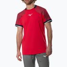 Herren T-Shirt Mizuno Stargazer Shadow Tee fiery red