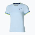 Damen-Tennis-T-Shirt Mizuno Stargazer Tee ice water