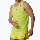 Herren-Laufshirt Mizuno Tech Light Tank lightning yellow