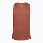 Herren-Laufshirt Mizuno Tech Light Tank copper brown