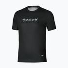 Herren-Laufshirt Mizuno Core Graphic Tee black