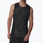 Herren-Lauf-Tanktop Mizuno Active DryAeroFlow Graphic Tank Top black/gray
