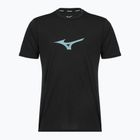 Herren-Laufshirt Mizuno Core Runbird Tee black