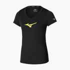 Damen-Laufshirt Mizuno Core Runbird Tee black