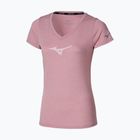 Damen-Laufshirt Mizuno Core Runbird Tee rose elegance