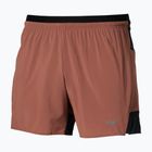 Herren-Laufshorts Mizuno Active Alpha 2in1 5.5 copper brown