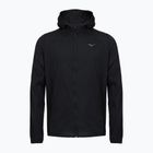 Herren-Laufjacke Mizuno Tech Light Hooded black