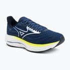 Herren-Laufschuhe Mizuno Wave Rider 29 estate blue/white/lightning yellow