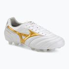 Fußballschuhe Mizuno Morelia II Elite FG white/football gold/galaxy silver