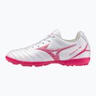 Kinder-Fußballschuhe Mizuno Monarcida Neo III Select Jr AS white/fuchsia purple