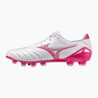 Fußballschuhe Mizuno Morelia Neo IV Pro FG white/fuchsia purple/fuchsia purple