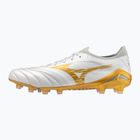 Fußballschuhe Mizuno Morelia Neo IV Beta Elite FG white/mp gold/cool gray 3c