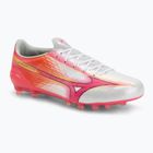 Fußballschuhe Mizuno Alpha III Japan AG white/fuchsia purple