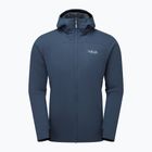 Winddichte Herrenjacke Rab Xenair Alpine Flex tempest blue