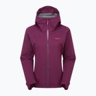 Damen-Regenjacke Rab Downpour Light mulberry