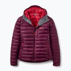 Damen-Daunenjacke Rab Microlight Alpine Hoody mulberry