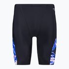 Herren Speedo Allover Digi V-Cut Badehose schwarz/blau