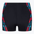 Herren Speedo Tech Print Badeshorts schwarz/orange
