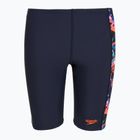 Kinder Jammer-Badehose Speedo Allover Panel Jammer navy/true cobalt/volcanic orange/hypersonic blue