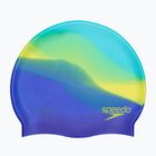 Badehaube Kinder Speedo Multi Colour Silicone Junior fluo artic/true cobalt/lemon drizzle