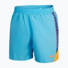 Speedo Hyperboom Splice 16" Herren Schwimmen Shorts Pikton blau/true Kobalt/Mandarin schälen