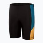 Speedo Dive Herren Badehose schwarz/dunkelgrün/mandarinblau