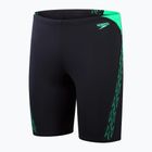 Herren Speedo Hyper Boom Splice Badehose true navy/herlequin grün