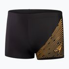 Herren Speedo Medley Logo schwarz/mandarin schälen schwimmen Boxershorts