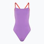 Speedo Solid Tie Back Damen Badeanzug einteilig süß lila/Wassermelone