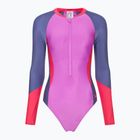 Einteiler Badeanzug Damen Speedo Colour Block neon violet