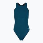 Damen-Einteiler Badeanzug Speedo Racer Zip with Built in Swim Bra dark teal
