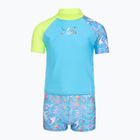 Zweiteiliger Herren-Badeanzug Speedo Learn To Swim Digital Rash Top Set turkish sea