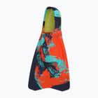 Speedo Medium Blade peacoat/volcanic orange/arctic glass Schwimmflossen