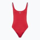 Speedo Damen einteiliger Badeanzug Solid Bound Scoop hohes Risiko rot