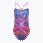 Einteiler Badeanzug Damen Speedo Placement Digital Vback balance blend/hapuna blue
