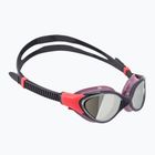 Speedo Biofuse 2.0 Mirror Damen Schwimmbrille Vintage Fog / Stahl / Silberspiegel