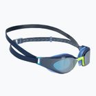 Speedo Fastskin Hyper Elite Mirror Nacht / Kobalt / Silber Spiegel schwimmen Schwimmbrille