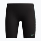 Kinder-Schwimmjammers Speedo Plastisol Placement Jammer black/alfalfa green