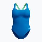 Damen-Einteiler Badeanzug Speedo Flex Band mit Schwimmbh lagoon blue