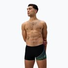 Herren-Schwimmshorts Speedo Medley Logo Aquashort schwarz/alfalfa grün